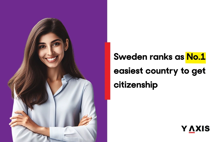 Sweden gets the No.1 position as the easiest country to get citizenship!
